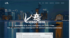 Desktop Screenshot of icsoc04.icsoc.org