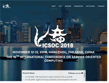 Tablet Screenshot of icsoc03.icsoc.org